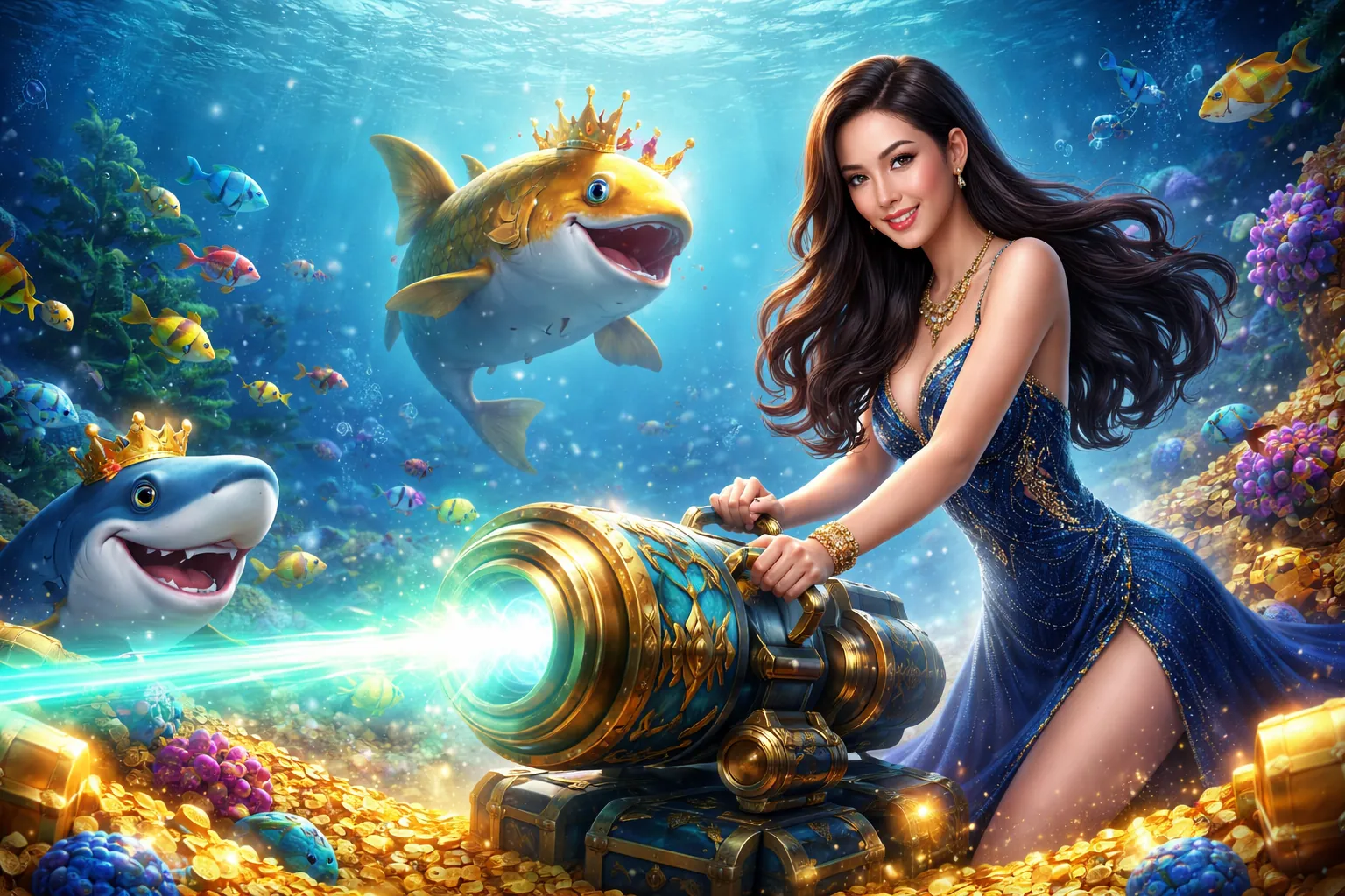 Hình ảnh chính: Cách đạt điểm cao trong trò chơi bắn cá fh bet